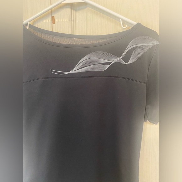 FREE with purchase over $50 
Work Out Black Ladies Short Sleeved Tee - Picture 2 of 5